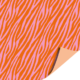 cadeaupapier zebra pink orange